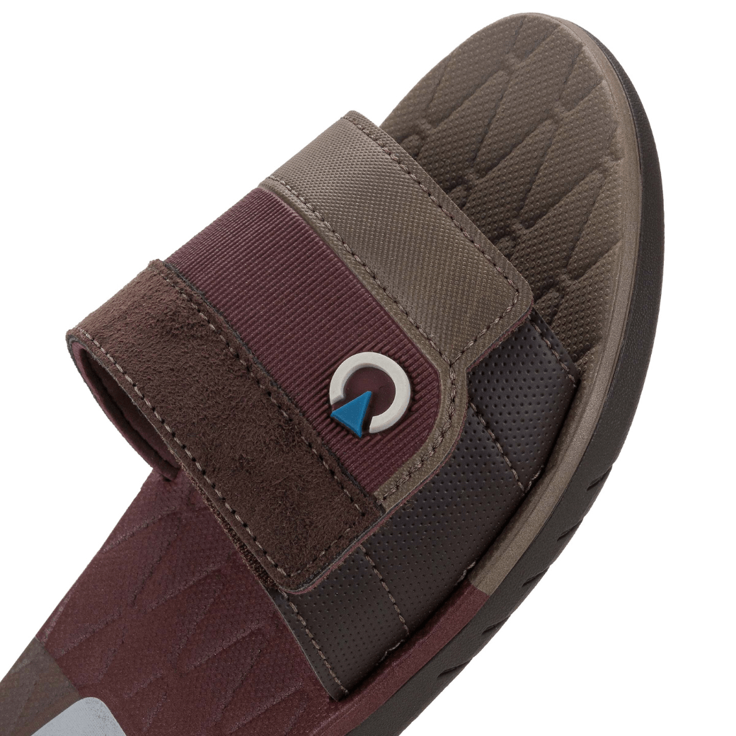 Grendene Chinelo CARTAGO SEVILHA V 12391-BD166 MarromMarromBordo -4-